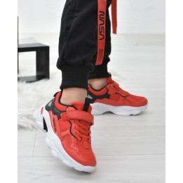 Buty sportowe dziecięce American RL05 Czerwone