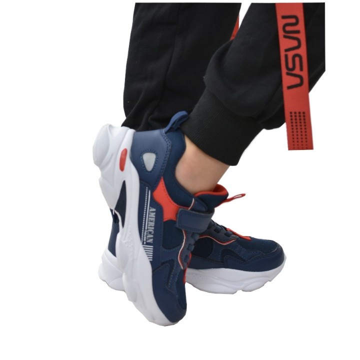 Buty sportowe dziecięce American RL05 Granatowe