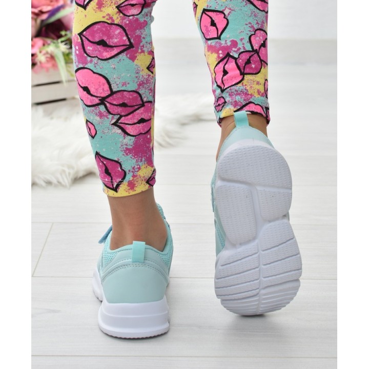 Buty sportowe dziecięce American RL17 Miętowe