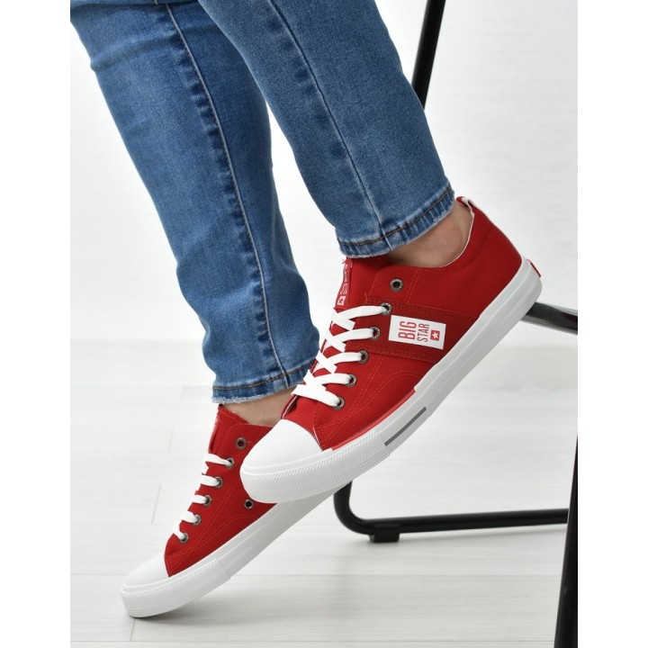 Trampki męskie Big Star HH174040 Czerwone