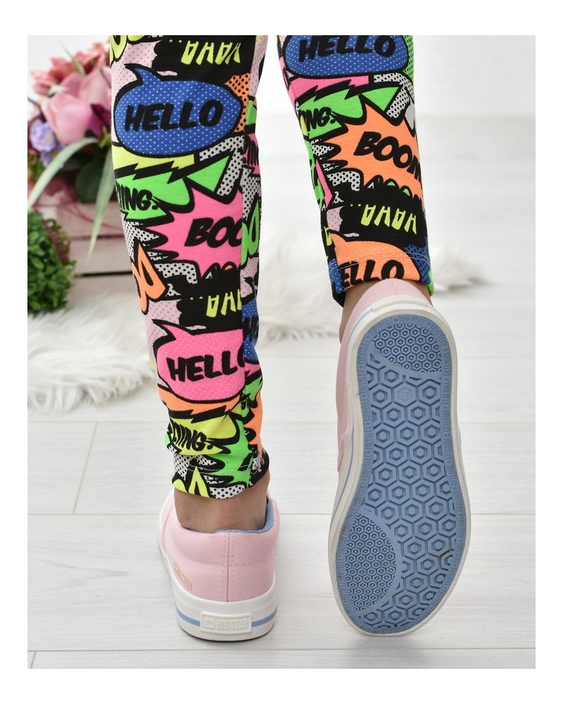 Trampki dziecięce Big Star HH374009 Różowe