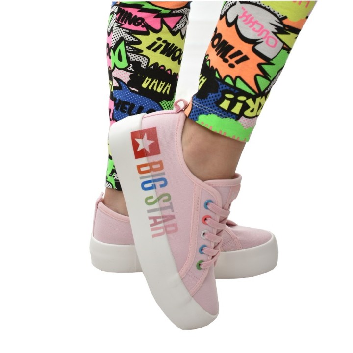 Trampki dziecięce Big Star HH374152 Różowe