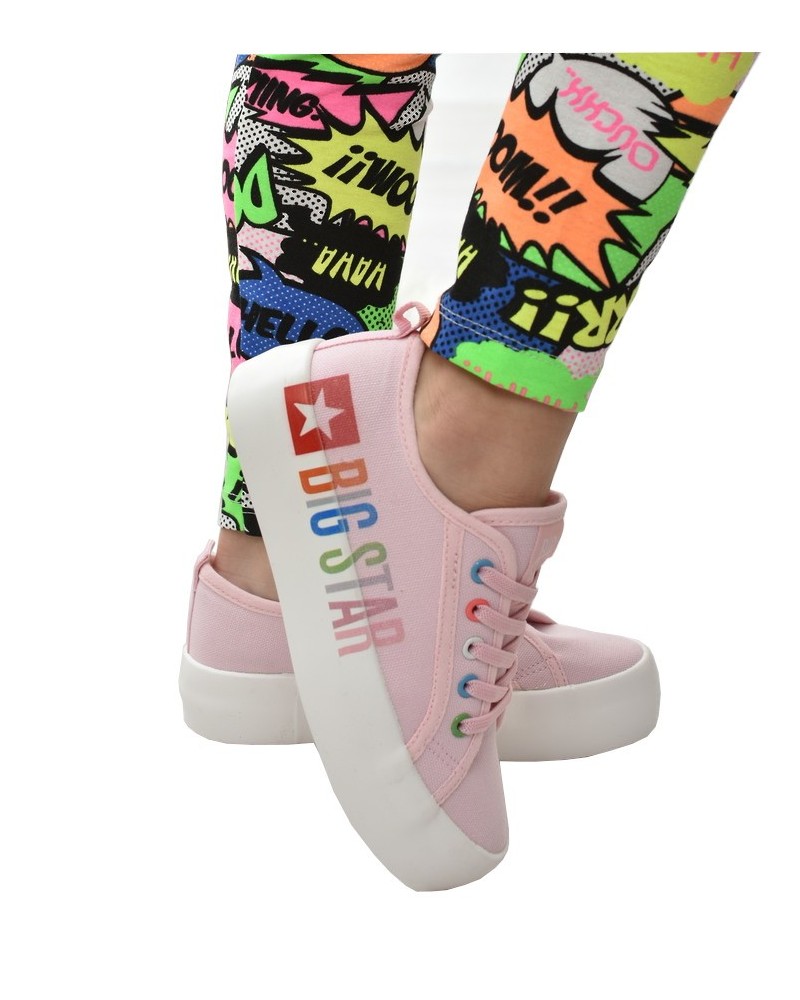 Trampki dziecięce Big Star HH374152 Różowe