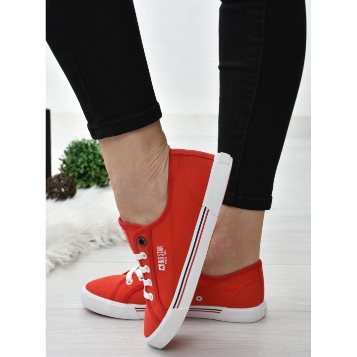 Trampki Big Star HH274061 Czerwone