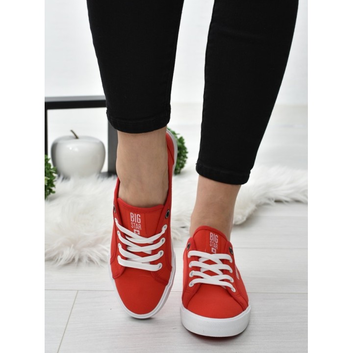 Trampki Big Star HH274061 Czerwone