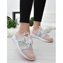Buty sportowe damskie Big Star HH274353 Różowe