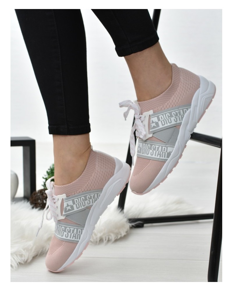 Buty sportowe damskie Big Star HH274353 Różowe