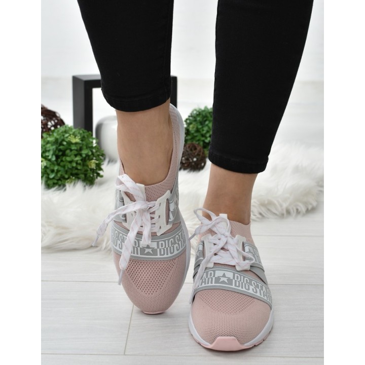 Buty sportowe damskie Big Star HH274353 Różowe