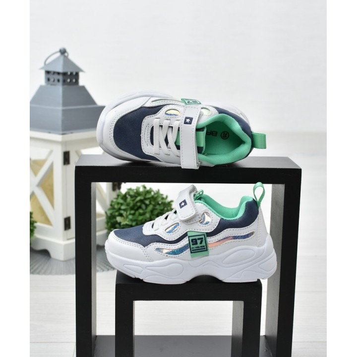 Buty sportowe dziecięce Badoxx 3XC-8012 Białe