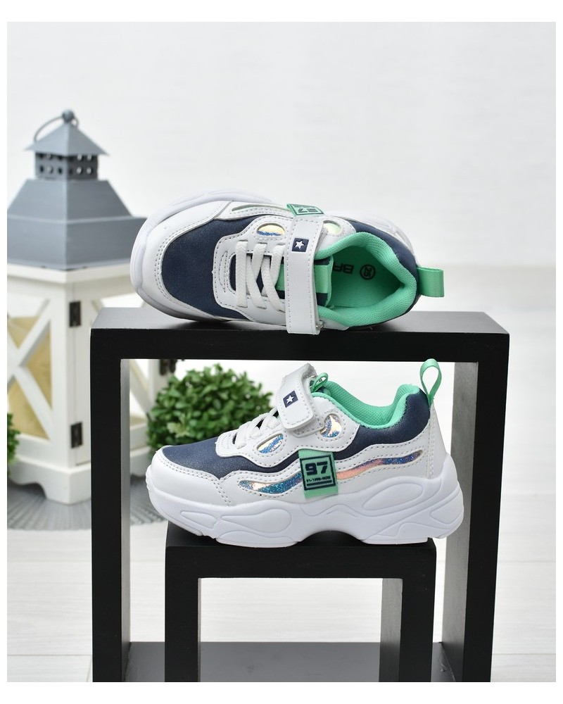 Buty sportowe dziecięce Badoxx 3XC-8012 Białe