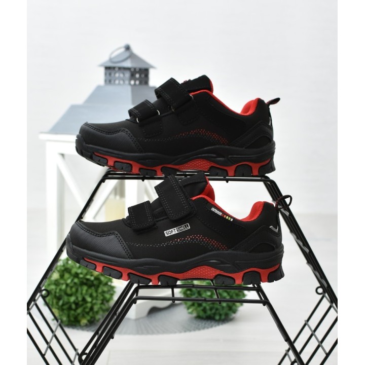 Buty trekkingowe dziecięce American WT14 Czarne