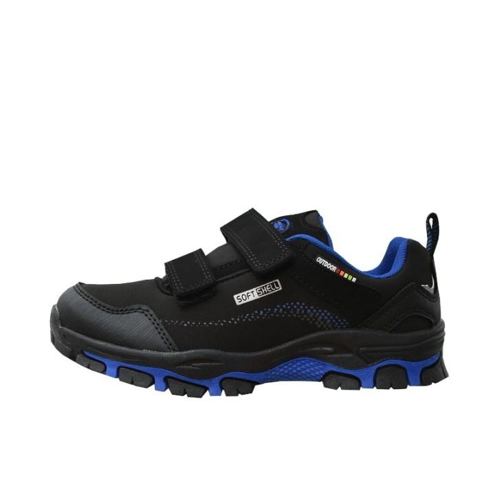 Buty trekkingowe dziecięce American WT14 Czarne/niebieskie