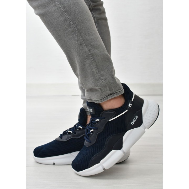 Buty sportowe męskie Big Star HH174286 Granatowe
