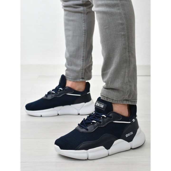Buty sportowe męskie Big Star HH174286 Granatowe