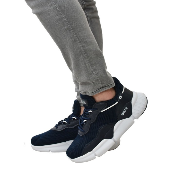 Buty sportowe męskie Big Star HH174286 Granatowe