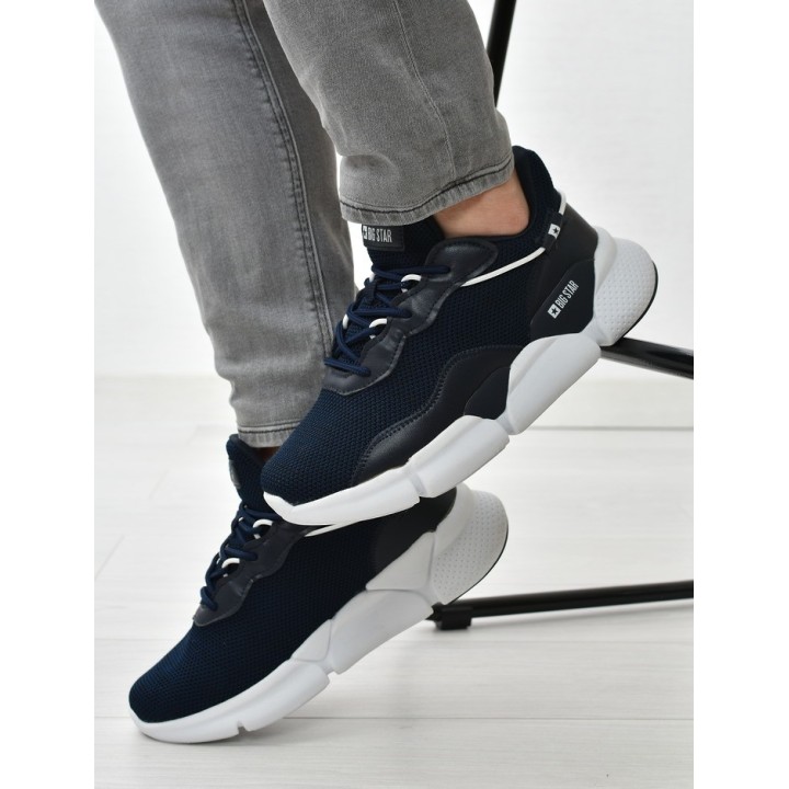 Buty sportowe męskie Big Star HH174286 Granatowe