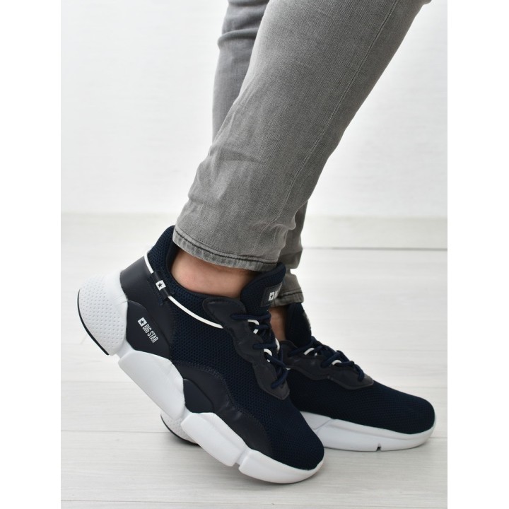 Buty sportowe męskie Big Star HH174286 Granatowe