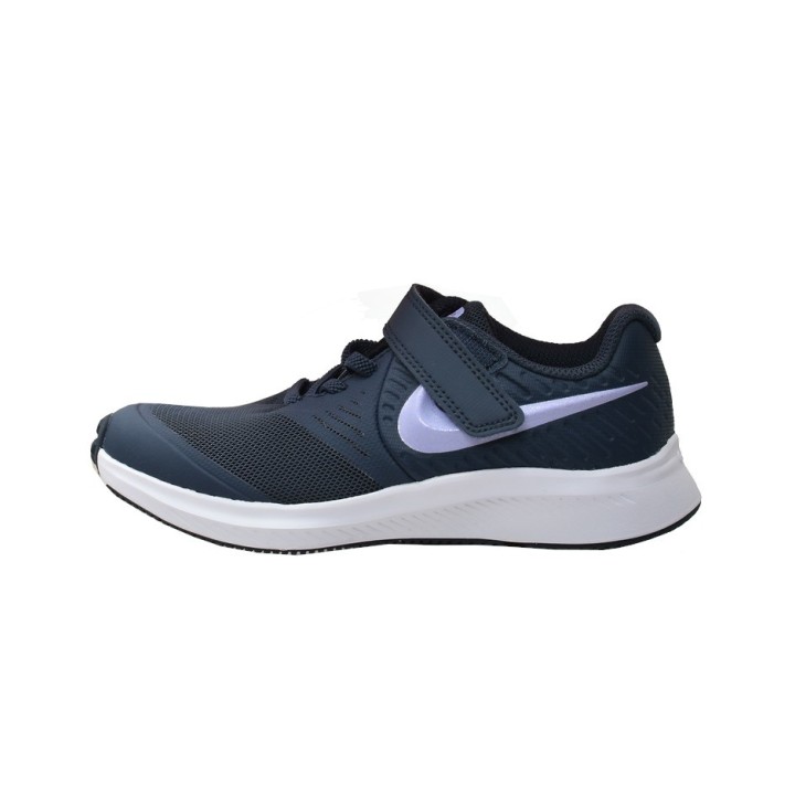 Buty dziecięce sportowe Nike Star Runner 2 AT1801-406 Granatowe