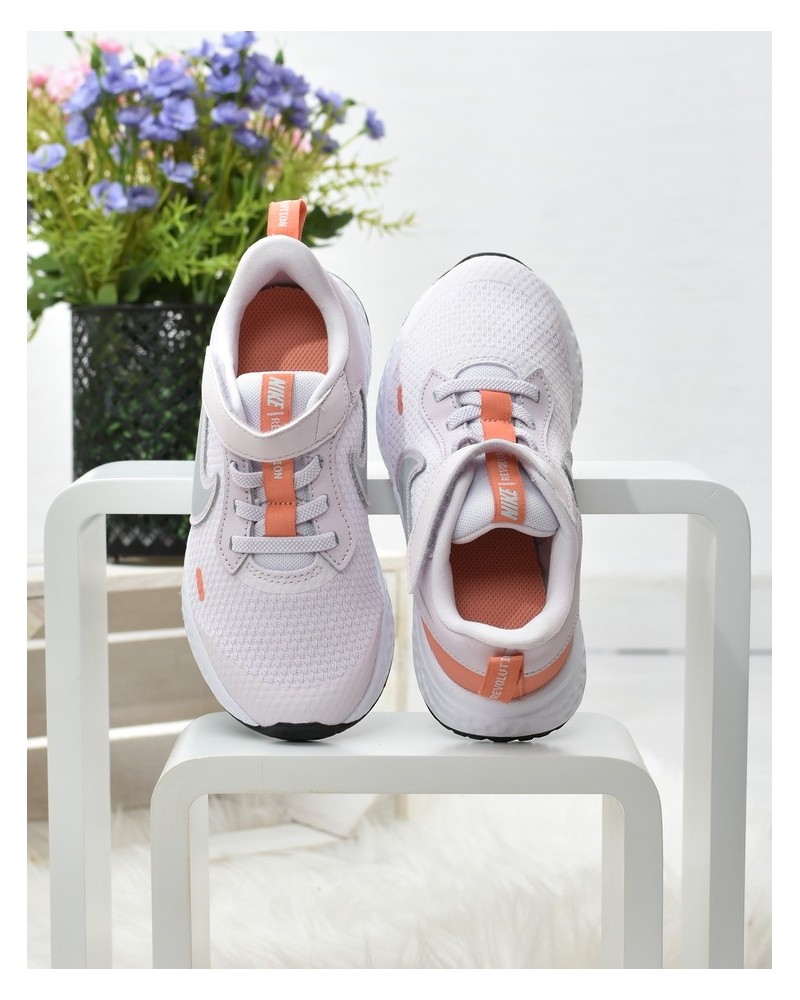 Buty sportowe dziecięce Nike Revolution 5 BQ5672-504 Fioletowe