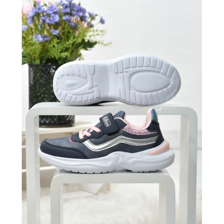 Buty sportowe dziecięce Badoxx 5XC-8197 Granatowe