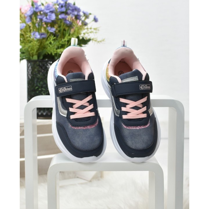 Buty sportowe dziecięce Badoxx 5XC-8197 Granatowe