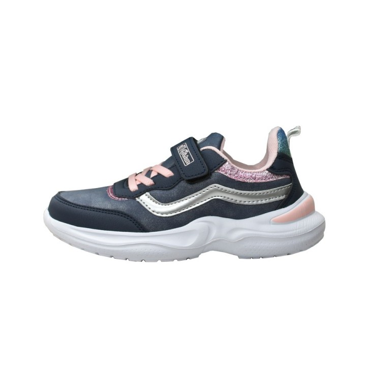 Buty sportowe dziecięce Badoxx 5XC-8197 Granatowe