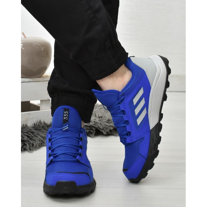 Buty trekkingowe męskie Adidas Terrex Agravic TR FZ4447 Niebieskie