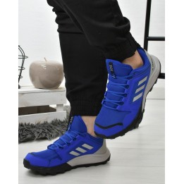 Buty trekkingowe męskie Adidas Terrex Agravic TR FZ4447 Niebieskie