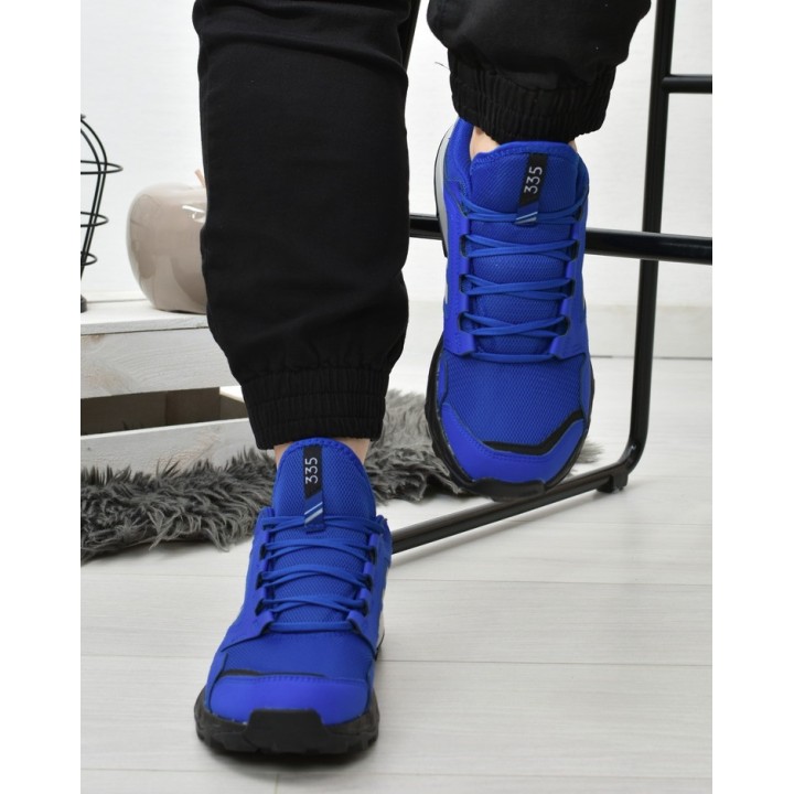 Buty trekkingowe męskie Adidas Terrex Agravic TR FZ4447 Niebieskie