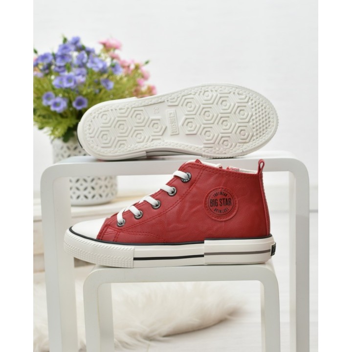 Trampki dziecięce Big Star II374005 Czerwone