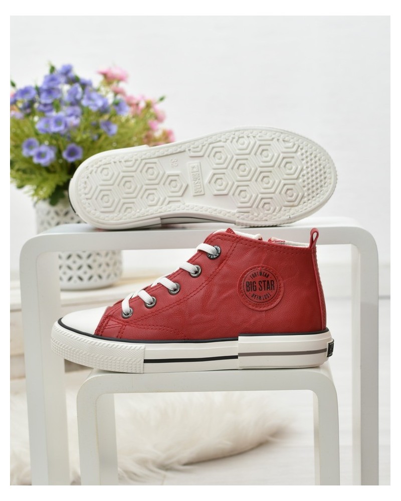 Trampki dziecięce Big Star II374005 Czerwone