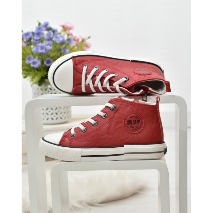 Trampki dziecięce Big Star II374005 Czerwone
