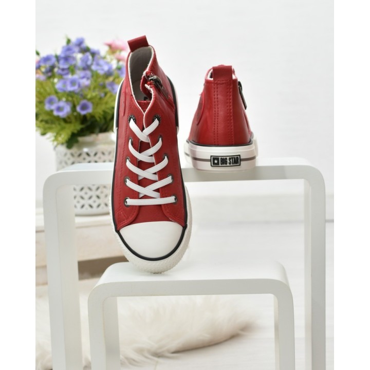 Trampki dziecięce Big Star II374005 Czerwone