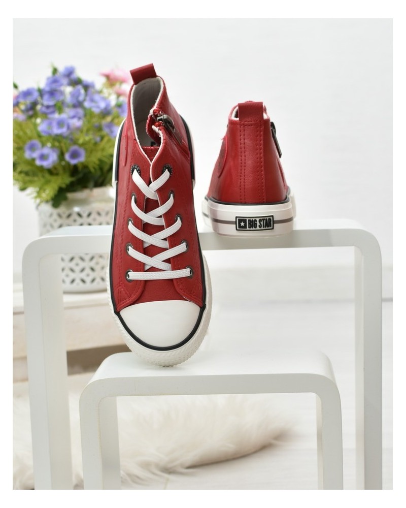 Trampki dziecięce Big Star II374005 Czerwone