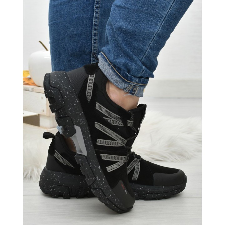 Buty męskie trekkingowe Big Star II174237 Czarne