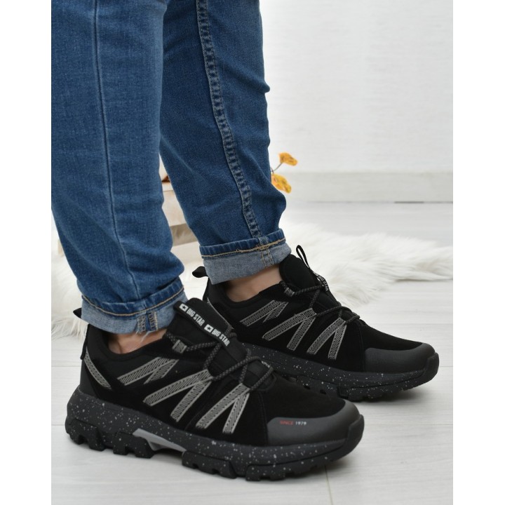 Buty męskie trekkingowe Big Star II174237 Czarne