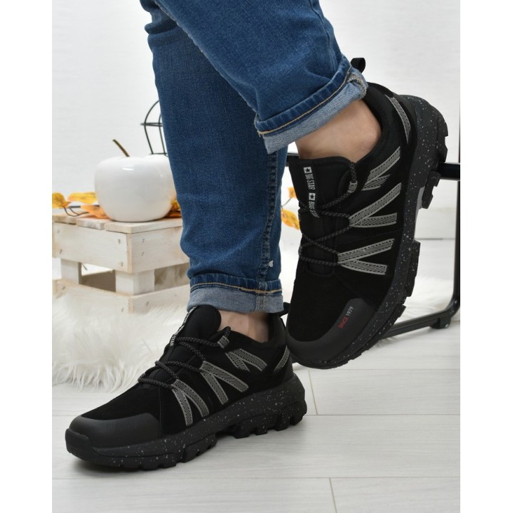 Buty męskie trekkingowe Big Star II174237 Czarne