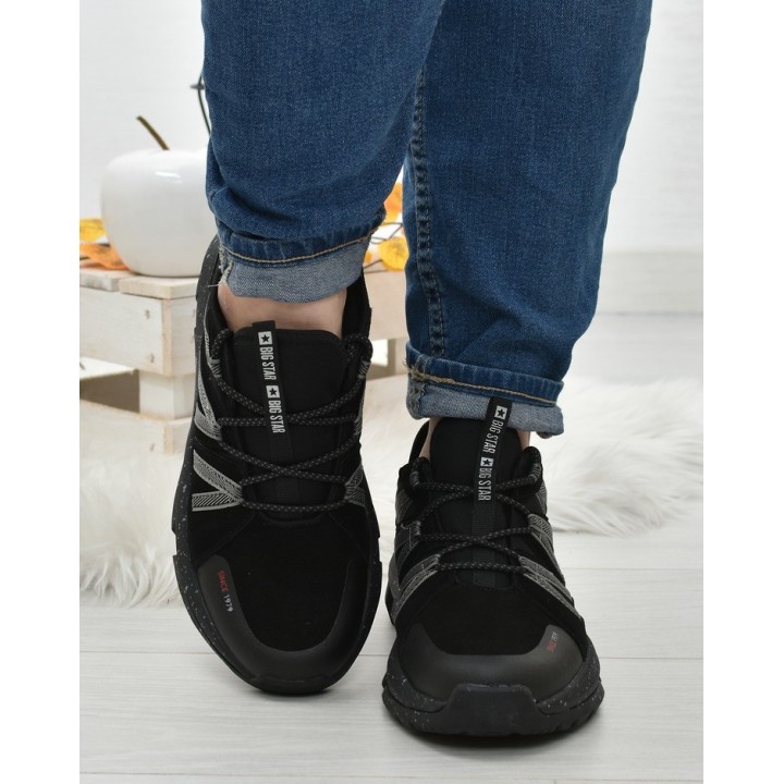 Buty męskie trekkingowe Big Star II174237 Czarne