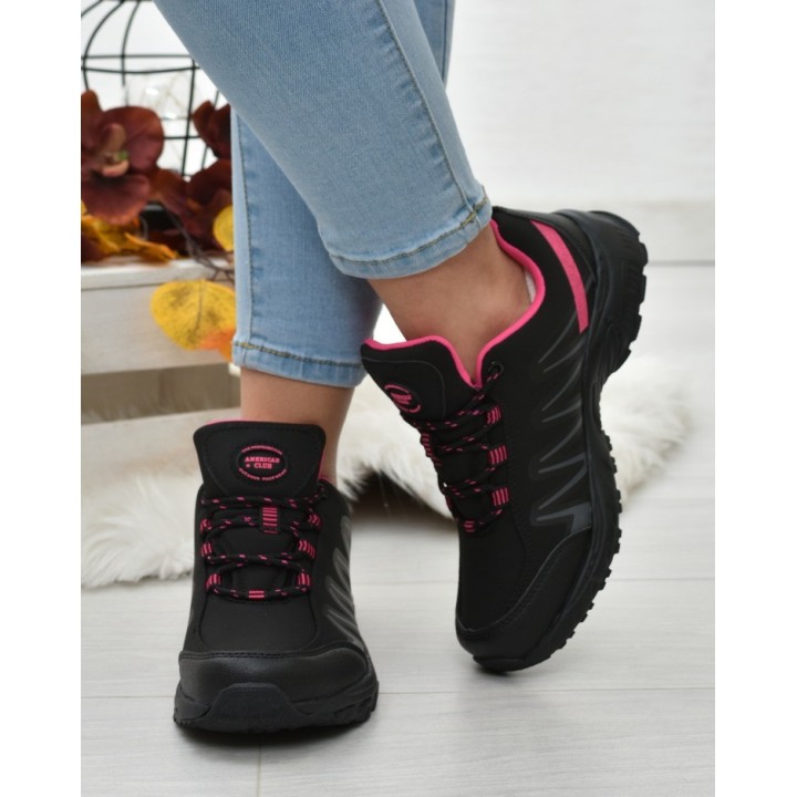 Buty trekkingowe American Club WT50 Czarne