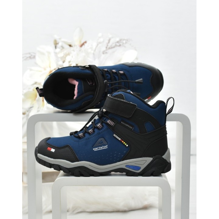Buty trekkingowe dziecięce American Club WT67/21 Granatowe