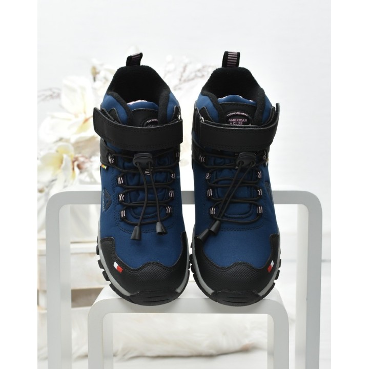 Buty trekkingowe dziecięce American Club WT67/21 Granatowe