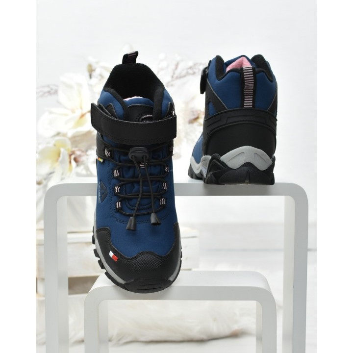Buty trekkingowe dziecięce American Club WT67/21 Granatowe