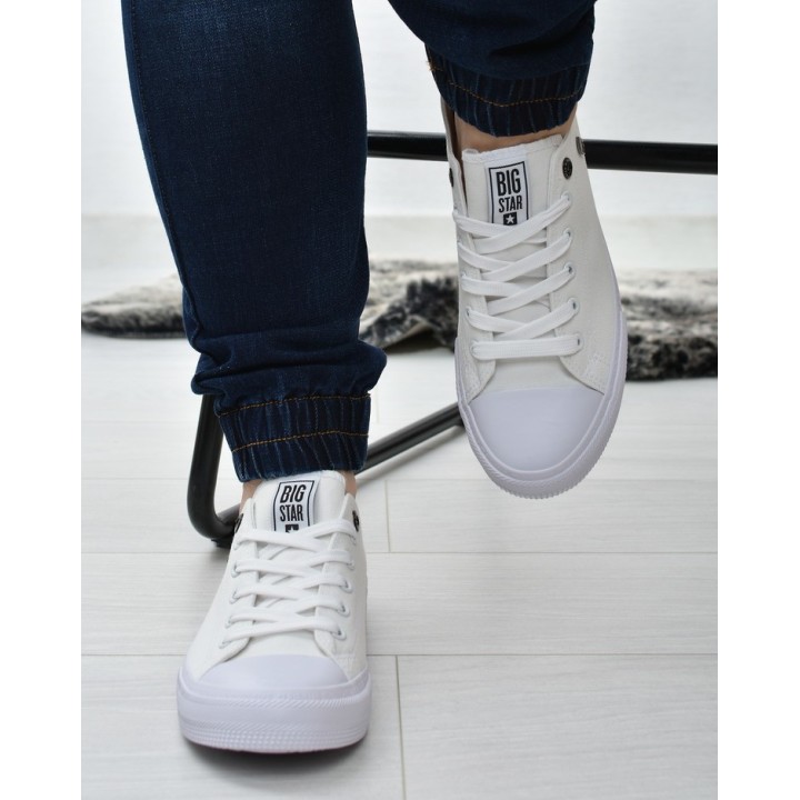 Trampki męskie Big Star AA174010 Białe