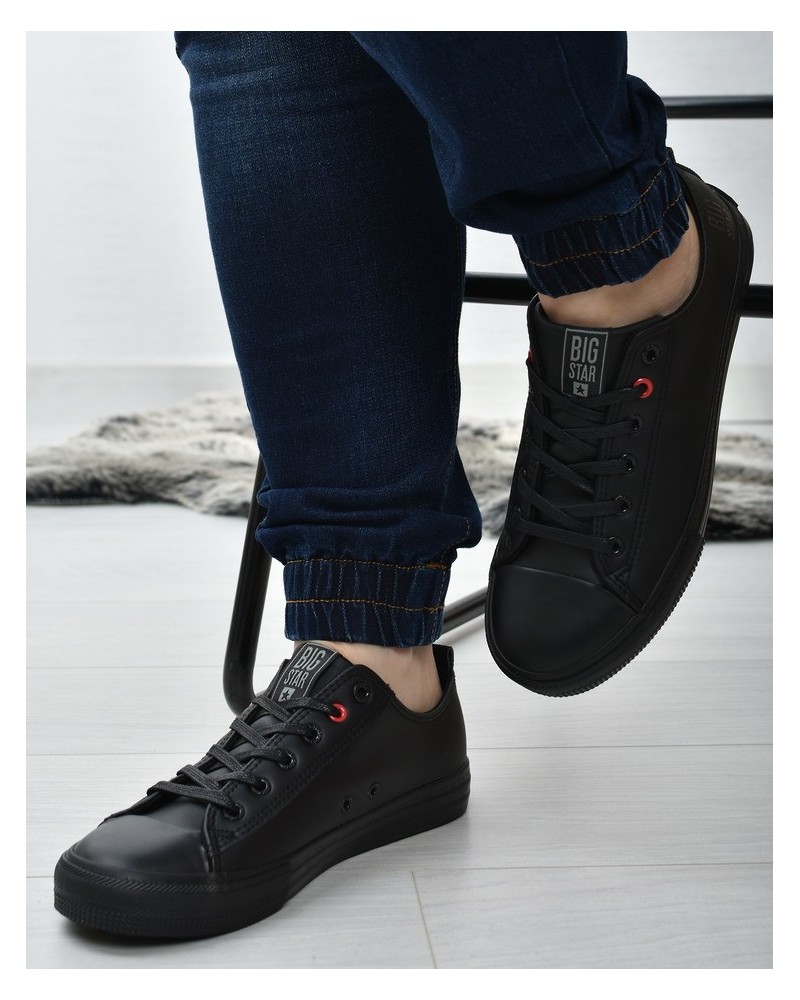 Trampki męskie Big Star JJ174005 Czarne