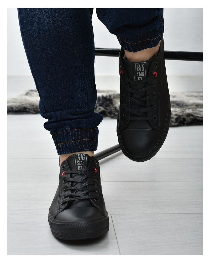 Trampki męskie Big Star JJ174005 Czarne