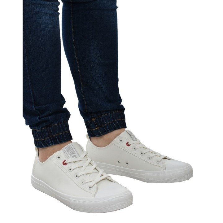 Trampki męskie Big Star JJ174006 Białe