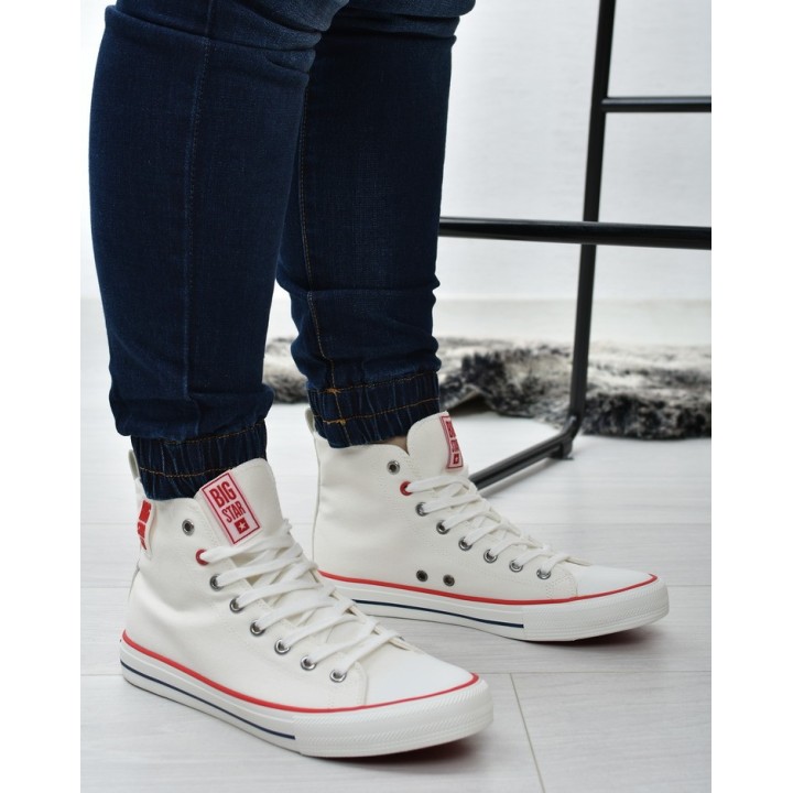Trampki męskie Big Star JJ174066 Białe