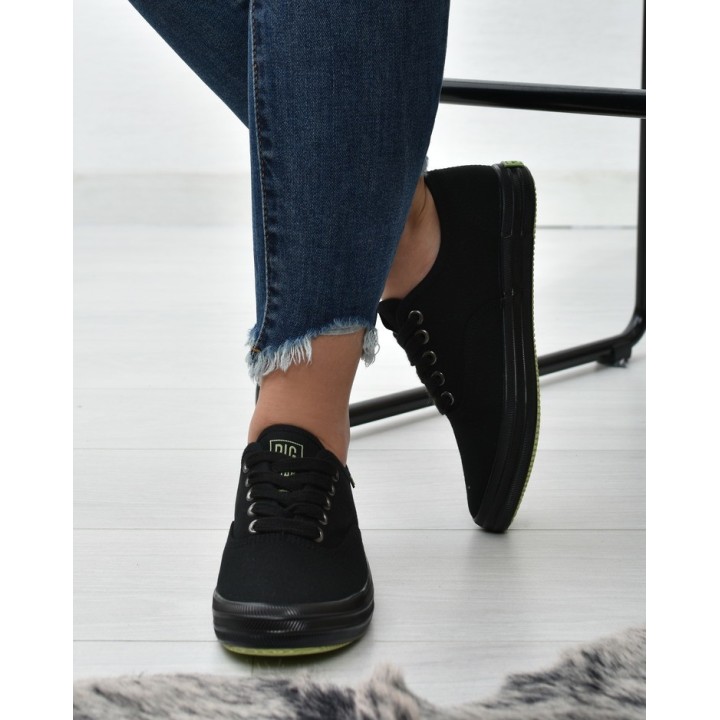 Trampki damskie Big Star JJ274261 Czarne