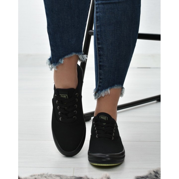 Trampki damskie Big Star JJ274261 Czarne