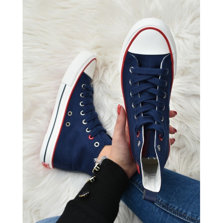 Trampki Big Star JJ274125 Granatowe